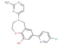 7-(5-chloropyridin-2-yl)-4-(2-methylpyrimidin-4-yl)-2,3,4,5-tetrahydro-1,4-benzoxazepin-9-ol