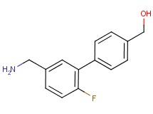 [5'-(aminomethyl)-2'-fluorobiphenyl-4-yl]methanol