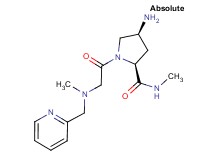(2S,4S)-4-amino-N-methyl-1-{[methyl(pyridin-2-ylmethyl)amino]acetyl}pyrrolidine-2-carboxamide