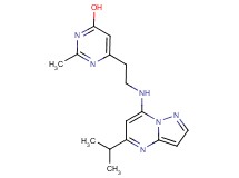 6-{2-[(5-isopropylpyrazolo[1,5-a]pyrimidin-7-yl)amino]ethyl}-2-methylpyrimidin-4-ol