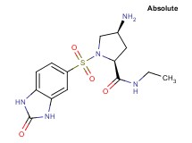 (4S)-4-amino-N-ethyl-1-[(2-oxo-2,3-dihydro-1H-benzimidazol-5-yl)sulfonyl]-L-prolinamide