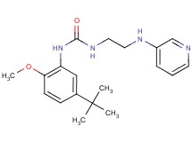 N-(5-tert-butyl-2-methoxyphenyl)-N'-[2-(pyridin-3-ylamino)ethyl]urea