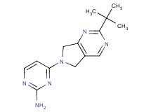 4-(2-tert-butyl-5,7-dihydro-6H-pyrrolo[3,4-d]pyrimidin-6-yl)pyrimidin-2-amine