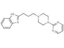 2-{3-[4-(2-pyrimidinyl)-1-piperazinyl]propyl}-1H-benzimidazole bis(trifluoroacetate)