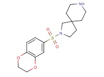2-(2,3-dihydro-1,4-benzodioxin-6-ylsulfonyl)-2,8-diazaspiro[4.5]decane hydrochloride