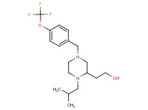 2-{1-isobutyl-4-[4-(trifluoromethoxy)benzyl]-2-piperazinyl}ethanol