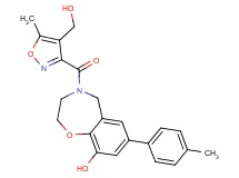 4-{[4-(hydroxymethyl)-5-methylisoxazol-3-yl]carbonyl}-7-(4-methylphenyl)-2,3,4,5-tetrahydro-1,4-benzoxazepin-9-ol
