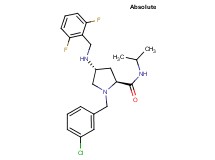 (4R)-1-(3-chlorobenzyl)-4-[(2,6-difluorobenzyl)amino]-N-isopropyl-L-prolinamide