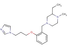 2-ethyl-4-{2-[3-(1H-imidazol-1-yl)propoxy]benzyl}-1-methylpiperazine