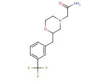 2-{2-[3-(trifluoromethyl)benzyl]-4-morpholinyl}acetamide