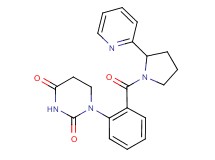 1-(2-{[2-(2-pyridinyl)-1-pyrrolidinyl]carbonyl}phenyl)dihydro-2,4(1H,3H)-pyrimidinedione