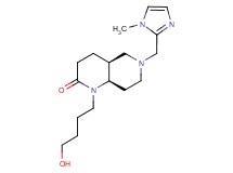 (4aS*,8aR*)-1-(4-hydroxybutyl)-6-[(1-methyl-1H-imidazol-2-yl)methyl]octahydro-1,6-naphthyridin-2(1H)-one