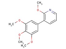 2-methoxy-3-(3,4,5-trimethoxyphenyl)pyridine