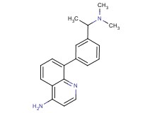 8-{3-[1-(dimethylamino)ethyl]phenyl}quinolin-4-amine