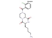 (3S,9aR)-3-(4-aminobutyl)-8-(2-chlorobenzoyl)tetrahydro-2H-pyrazino[1,2-a]pyrazine-1,4(3H,6H)-dione