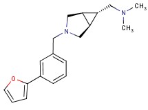 ({(1R*,5S*,6r)-3-[3-(2-furyl)benzyl]-3-azabicyclo[3.1.0]hex-6-yl}methyl)dimethylamine