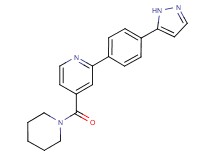 4-(piperidin-1-ylcarbonyl)-2-[4-(1H-pyrazol-5-yl)phenyl]pyridine
