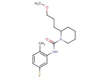 N-(5-fluoro-2-methylphenyl)-2-(3-methoxypropyl)-1-piperidinecarboxamide