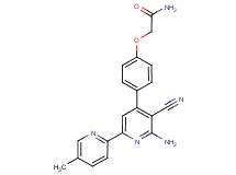2-[4-(6-amino-5-cyano-5'-methyl-2,2'-bipyridin-4-yl)phenoxy]acetamide