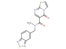 N-(2,1,3-benzothiadiazol-5-ylmethyl)-N-methyl-5-oxo-5H-[1,3]thiazolo[3,2-a]pyrimidine-6-carboxamide