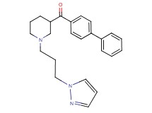 4-biphenylyl{1-[3-(1H-pyrazol-1-yl)propyl]-3-piperidinyl}methanone