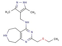 N-[(3,5-dimethyl-1H-pyrazol-4-yl)methyl]-2-(ethoxymethyl)-6,7,8,9-tetrahydro-5H-pyrimido[4,5-d]azepin-4-amine