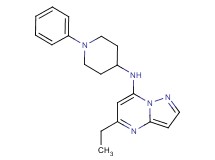 5-ethyl-N-(1-phenylpiperidin-4-yl)pyrazolo[1,5-a]pyrimidin-7-amine