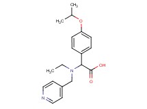 [ethyl(pyridin-4-ylmethyl)amino](4-isopropoxyphenyl)acetic acid