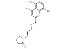 1-(3-{[(4-hydroxy-5,8-dimethylquinolin-2-yl)methyl]amino}propyl)pyrrolidin-2-one