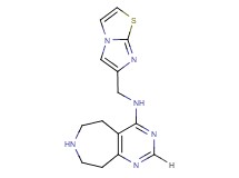 N-(imidazo[2,1-b][1,3]thiazol-6-ylmethyl)-6,7,8,9-tetrahydro-5H-pyrimido[4,5-d]azepin-4-amine