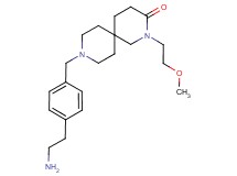 9-[4-(2-aminoethyl)benzyl]-2-(2-methoxyethyl)-2,9-diazaspiro[5.5]undecan-3-one dihydrochloride
