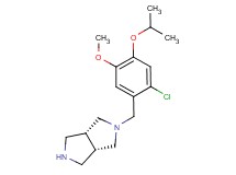 (3aR*,6aS*)-2-(2-chloro-4-isopropoxy-5-methoxybenzyl)octahydropyrrolo[3,4-c]pyrrole