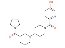 6-{[3-(pyrrolidin-1-ylcarbonyl)-1,4'-bipiperidin-1'-yl]carbonyl}pyridin-3-ol