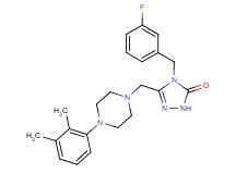 5-{[4-(2,3-dimethylphenyl)piperazin-1-yl]methyl}-4-(3-fluorobenzyl)-2,4-dihydro-3H-1,2,4-triazol-3-one