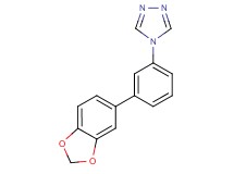 4-[3-(1,3-benzodioxol-5-yl)phenyl]-4H-1,2,4-triazole