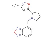 4-{[2-(3-methylisoxazol-5-yl)pyrrolidin-1-yl]methyl}-2,1,3-benzoxadiazole