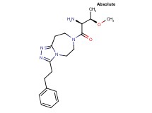 ((1S,2R)-2-methoxy-1-{[3-(2-phenylethyl)-5,6,8,9-tetrahydro-7H-[1,2,4]triazolo[4,3-d][1,4]diazepin-7-yl]carbonyl}propyl)amine hydrochloride