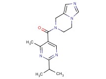 7-[(2-isopropyl-4-methylpyrimidin-5-yl)carbonyl]-5,6,7,8-tetrahydroimidazo[1,5-a]pyrazine