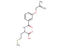 2-({3-[(2-methylprop-2-en-1-yl)oxy]benzoyl}amino)-4-(methylthio)butanoic acid