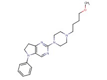 2-[4-(4-methoxybutyl)piperazin-1-yl]-5-phenyl-6,7-dihydro-5H-pyrrolo[3,2-d]pyrimidine