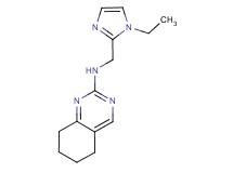 N-[(1-ethyl-1H-imidazol-2-yl)methyl]-5,6,7,8-tetrahydro-2-quinazolinamine