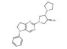 (3'S*,4'S*)-1'-(5-phenyl-6,7-dihydro-5H-pyrrolo[3,2-d]pyrimidin-2-yl)-1,3'-bipyrrolidin-4'-ol