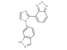 4-[1-(1H-indazol-6-yl)-1H-imidazol-2-yl]-2,1,3-benzoxadiazole