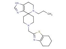 5-propyl-1'-(4,5,6,7-tetrahydro-1,3-benzothiazol-2-ylmethyl)-1,5,6,7-tetrahydrospiro[imidazo[4,5-c]pyridine-4,4'-piperidine]