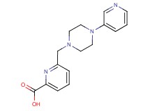 6-[(4-pyridin-3-ylpiperazin-1-yl)methyl]pyridine-2-carboxylic acid