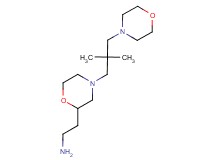 (2-{4-[2,2-dimethyl-3-(4-morpholinyl)propyl]-2-morpholinyl}ethyl)amine