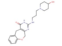 2-{[3-(4-hydroxypiperidin-1-yl)propyl]amino}-5,11-dihydro[1]benzoxepino[3,4-d]pyrimidin-4(3H)-one