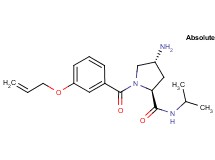 (2S,4R)-1-[3-(allyloxy)benzoyl]-4-amino-N-isopropylpyrrolidine-2-carboxamide