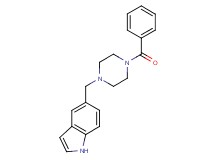 5-[(4-benzoylpiperazin-1-yl)methyl]-1H-indole