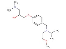 1-(dimethylamino)-3-(4-{[isopropyl(2-methoxyethyl)amino]methyl}phenoxy)-2-propanol